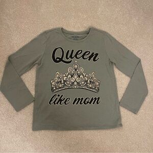 The Children's Place Princess Crown Graphic t-shirt kids girls medium
